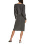 Фото #2 товара Sofiacashmere Off-The-Shoulder Cashmere Dress Women's Grey Xs