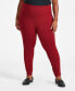 Фото #1 товара Plus Size Pull-On Ponté Knit Pants, Created for Macy's
