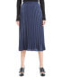 Фото #1 товара Max Studio Midi Pleated Skirt Women's S