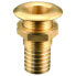 OEM MARINE 45 mm Hose Connection Brass Thru-Hull