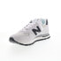Фото #6 товара New Balance 574 ML574DMG Mens Gray Suede Lace Up Lifestyle Sneakers Shoes