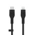 Фото #3 товара Аксессуар USB кабель Belkin CAA009BT2MBK USB C/Lightning 2 м - черный