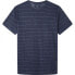 HACKETT Linen Stripe short sleeve T-shirt