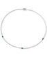ფოტო #3 პროდუქტის Amethyst (1-1/4 ct. t.w.) & Diamond (1-1/2 ct. t.w.) 18" Tennis Bracelet in Sterling Silver (Also in Blue Topaz, Garnet, & Citrine)