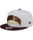 Фото #4 товара Men's White, Maroon Arizona State Sun Devils Two-Tone Layer 9FIFTY Snapback Hat