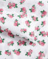 Фото #3 товара Teeny Tiny Roses Cotton Percale 4 Piece Sheet Set, Full
