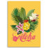 Фото #3 товара Wandbilder Blumen Vogel Aloha