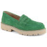 Filippo W PAW510A green suede leather shoes