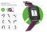 Фото #4 товара Heart rate monitor iD.FREE Plum 24110