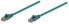 Фото #3 товара Intellinet Network Patch Cable - Cat6 - 10m - Green - CCA - U/UTP - PVC - RJ45 - Gold Plated Contacts - Snagless - Booted - Lifetime Warranty - Polybag - 10 m - Cat6 - U/UTP (UTP) - RJ-45 - RJ-45