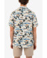 Фото #2 товара Men's Linen Rincon Camp Short Sleeves Shirt