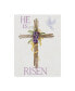 Фото #1 товара Kathleen Parr Mckenna Easter Blessing Saying III with Cross Canvas Art - 15" x 20"
