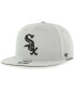 ფოტო #3 პროდუქტის Men's Gray Chicago White Sox 2003 MLB All-Star Game Sure Shot Captain Snapback Hat