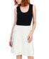 Women's Color-Blocked Scoop-Neck A-Line Dress