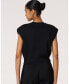 ფოტო #5 პროდუქტის Women's Rebody Nadine Scuba Shirring Top