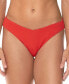 Juniors' Oahu Ribbed Bikini Bottoms