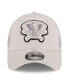 ფოტო #2 პროდუქტის Men's Cream Oakland Athletics 2024 Clubhouse 39THIRTY Flex Fit Hat