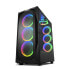 Sharkoon REV300 - Tower - PC - Black - ATX - EATX - micro ATX - Mini-ITX - Tempered glass - Case fans