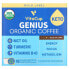 Organic Genius Coffee, Medium Dark, 16 Cups, 0.35 oz (10 g) Each