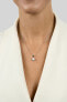 Фото #3 товара Charming pearl pendant with zircons PT88R