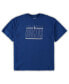 ფოტო #3 პროდუქტის Men's Royal and Charcoal Los Angeles Dodgers Big and Tall T-shirt and Shorts Sleep Set