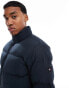 Фото #4 товара Tommy Hilfiger High Neck Down Puffer Jacket in Dark Blue