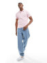 Фото #5 товара Polo Ralph Lauren icon logo pique polo slim fit in pink