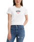 ფოტო #1 პროდუქტის Women's The Perfect Cotton City Graphic T-Shirt