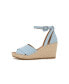 Фото #2 товара Women's Charli X Band Wedge Espadrille Sandals