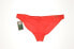 Eidon 267420 Women Orange Bikini Bottom Swimwear Size L