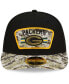 Фото #2 товара Men's Black-Camouflage Green Bay Packers 2021 Salute To Service Low Profile 59FIFTY Fitted Hat