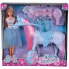 Фото #4 товара Simba - Steffi Love Princess and Horse - Model Doll 29cm - Kleid + Tiara - Friseurzubehr inklusive