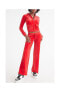 Фото #6 товара Куртка женская Juicy Couture Heritage с высоким воротником и графическим рисунком на спине