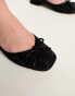 Фото #3 товара ALDO Gibbsi embellished flat shoes in black