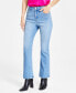 Фото #1 товара Women's High-Rise Crop Flare-Hem Jeans, Created for Macy's