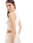 Фото #2 товара Vero Moda sleevess vest top in cream