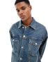 ONLY & SONS loose fit denim jacket in medium blue