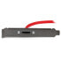 Фото #3 товара StarTech.com 18in 1 Port SATA to eSATA Plate Adapter - 0.457 m - SATA 7-pin - eSATA - Black - Red - Silver - 35 g - 1 pc(s)