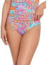 Фото #1 товара Lauren Ralph Lauren Hipster Bikini Bottoms -Amara Patchwork Multi size 14 306456