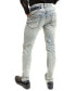 Фото #4 товара Men's Modern Grunge Skinny Fit Denim Jeans