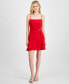 ფოტო #1 პროდუქტის Juniors' Side-Tie Grommet-Trim Dress