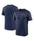 Men's Navy Houston Astros Authentic Collection Early Work Tri-Blend Performance T-Shirt Синий, 2XL - фото #1