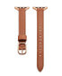 ფოტო #3 პროდუქტის Unisex Carmen Genuine Leather Unisex Apple Watch Band for Size- 42mm, 44mm, 45mm, 49mm