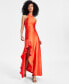 Women's Ruffled Halter Gown Конфитюр, 10 - фото #1