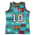 Фото #2 товара MITCHELL & NESS NBA SLAP STICKER SWINGMAN JERSEY GRIZZLIES 1998 MIKE BIBBY