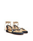 ფოტო #12 პროდუქტის Women's Jessel Ankle Tie Ballet Flats