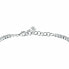 Elegant silver bracelet with zircons Tesori SAIW139