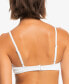 ფოტო #1 პროდუქტის Juniors' Ribbed Love The Surf Knot-Front Bikini Top