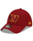 Фото #1 товара Men's Burgundy Washington Commanders Team Classic 39Thirty Flex Hat