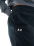 Under Armour Plus Rival fleece joggers in black